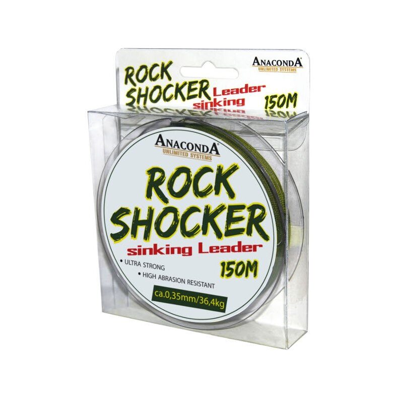 Плетёный снаг-лидер ANACONDA Rock Shocker Leader 150м — фото 2 — CARPshop