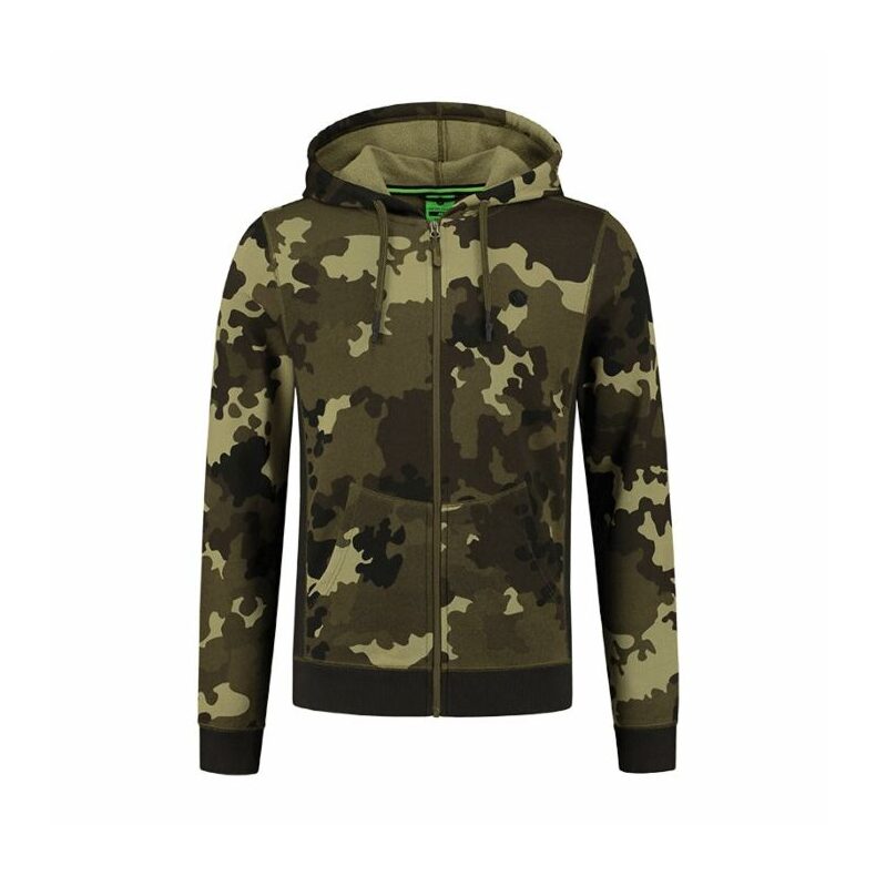 Толстовка на молнии KORDA LE Light Kamo Zip Hoodie для карпфишинга — CARPshop