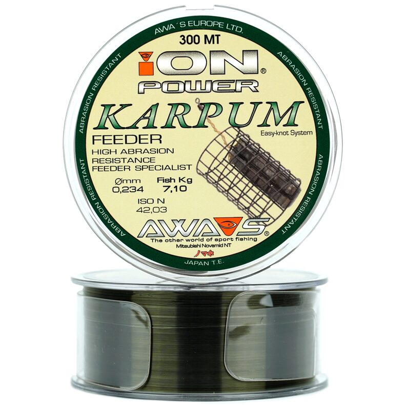 Леска фидерная ION POWER KARPUM FEEDER 300m для карпфишинга — CARPshop