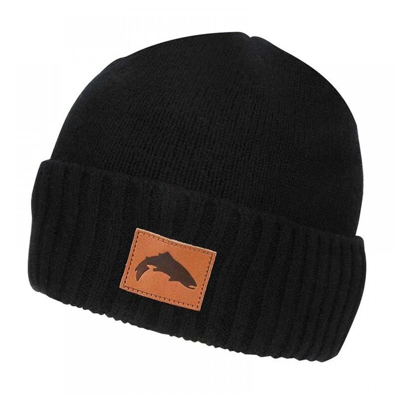 Шапка SIMMS Dockwear Wool Beanie Carbon — одежда для карповой рыбалки, купить в CARPshop