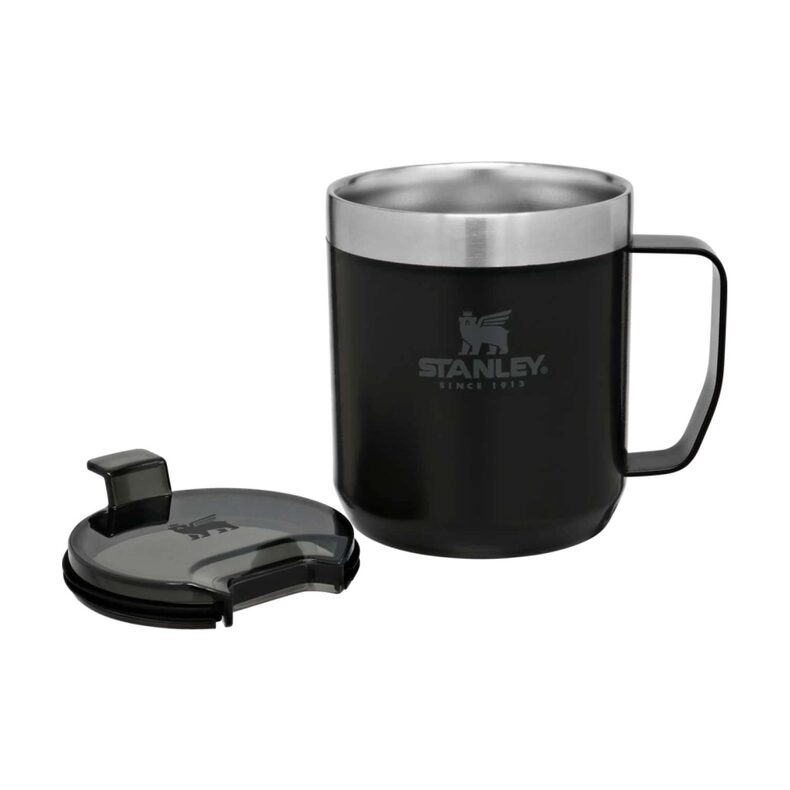 Термокружка STANLEY Classic с ручкой 0.35L чёрная