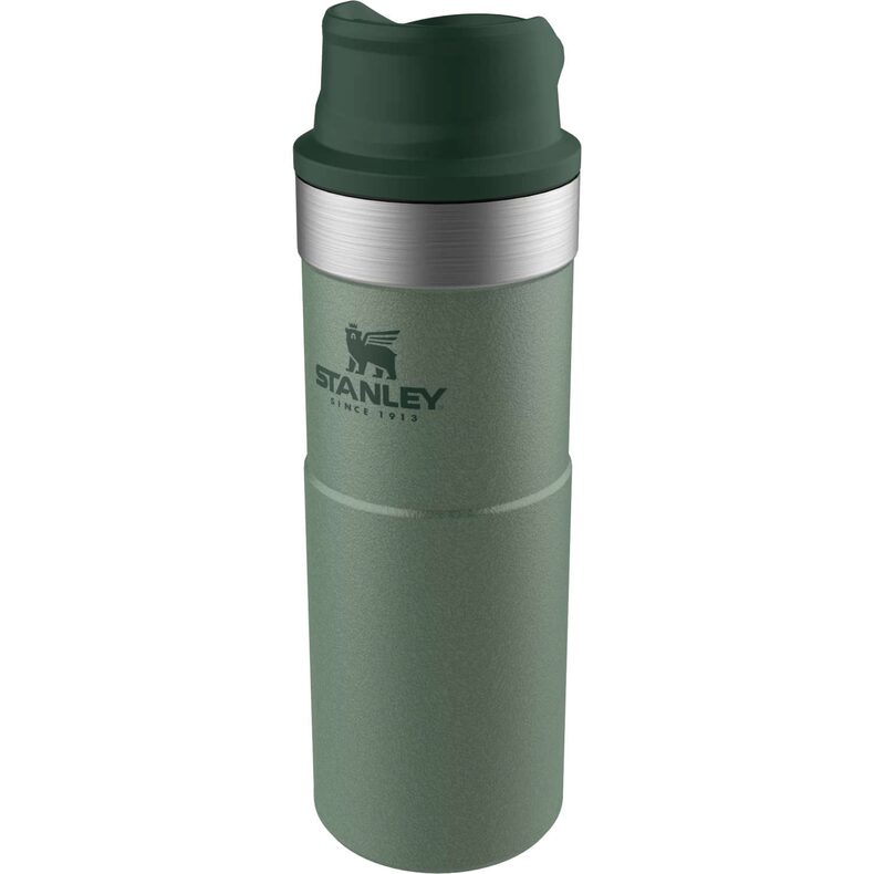 Термокружка STANLEY Classic Trigger Action 0.47L One hand 2.0 зелёная