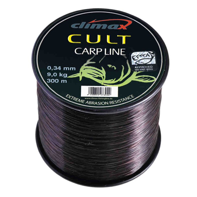 Леска CLIMAX CULT Carpline черная для карпфишинга — CARPshop