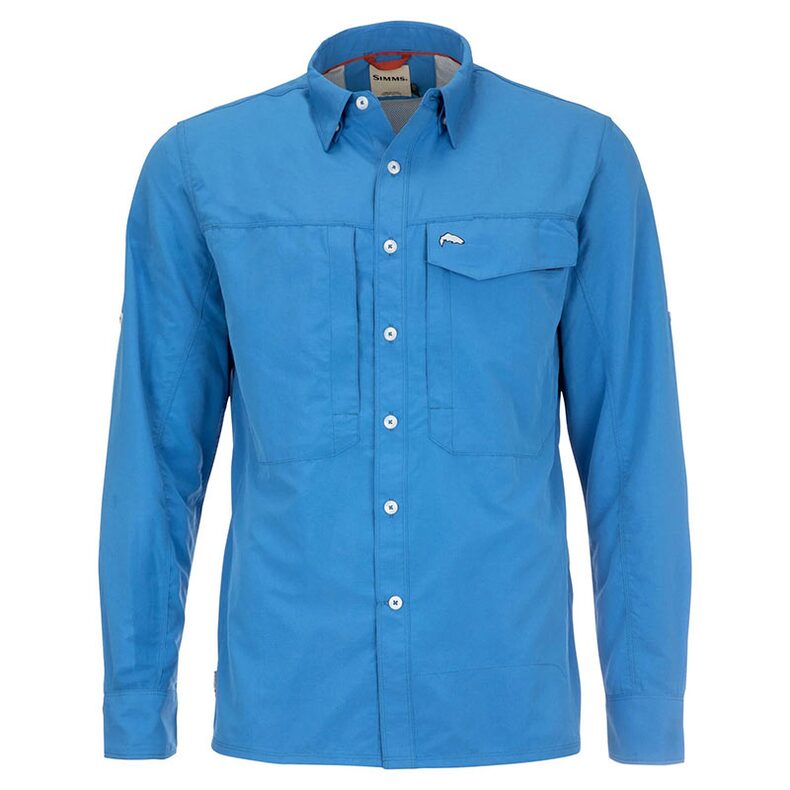 Рубашка SIMMS Guide Fishing Shirt Nightfall — одежда для карпфишинга купить в CARPshop