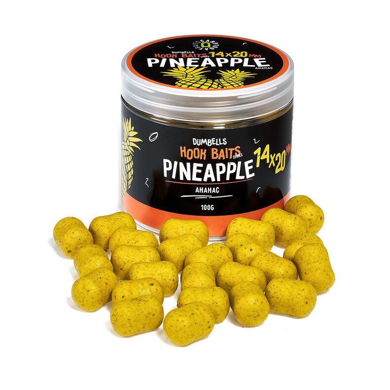 Дамбелсы насадочные Carptoday Baits Pineapple (Ананас) 14х20мм для ловли карпа — купить в CARPshop