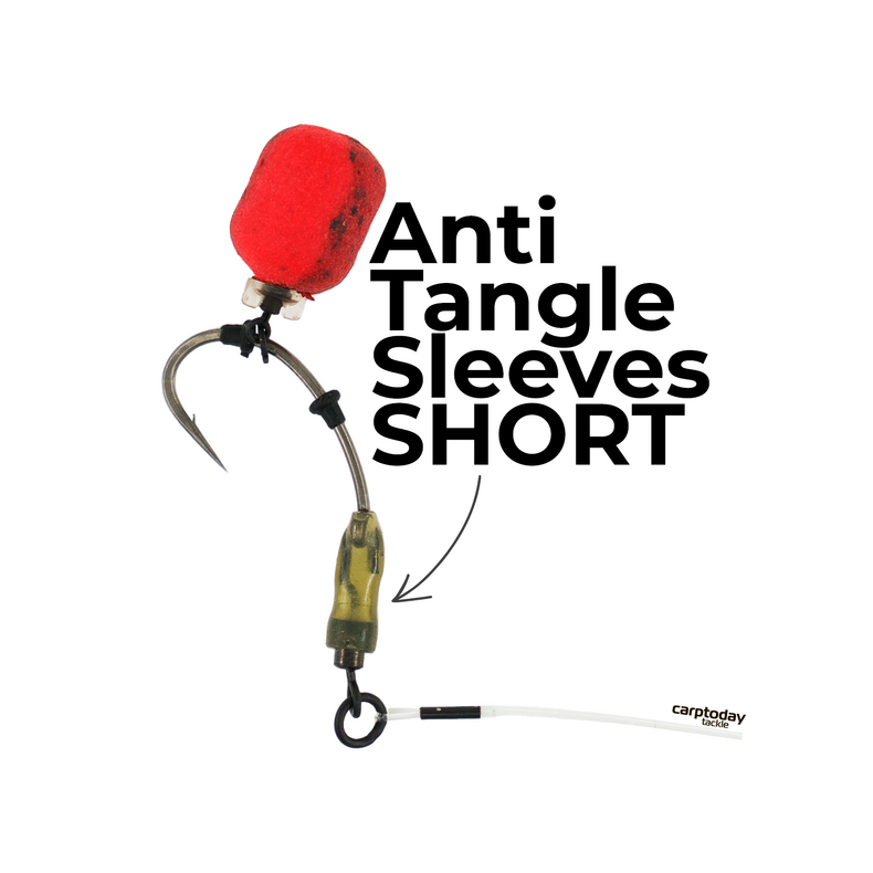 Отводчики короткие Carptoday Tackle Anti Tangle Sleeves Short зелёные — фото 3 — CARPshop