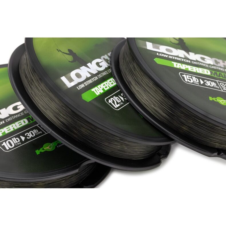 Леска KORDA Long Chuck Tapered Mainline Green 300м — фото 3 — CARPshop