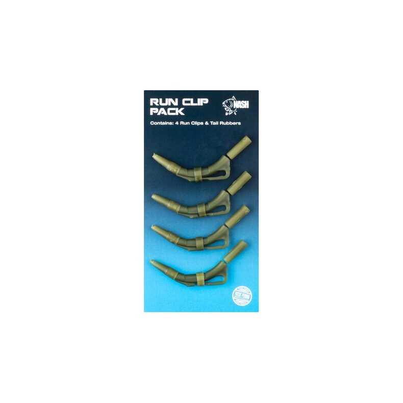 Скользящая клипса для зиг-риг NASH Run Clip Pack карповые снасти — CARPshop