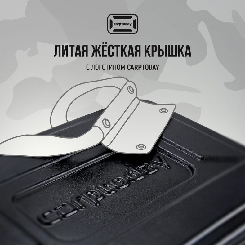 Сумка EVA с жёсткой крышкой Carptoday Aqua Box System 25 литров — фото 12 — CARPshop