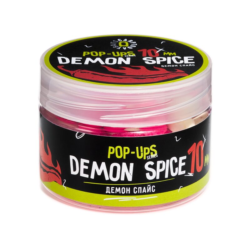 Бойлы плавающие Carptoday Baits Pop Ups Demon Spice (Острые Специи) 10мм — фото 2 — CARPshop