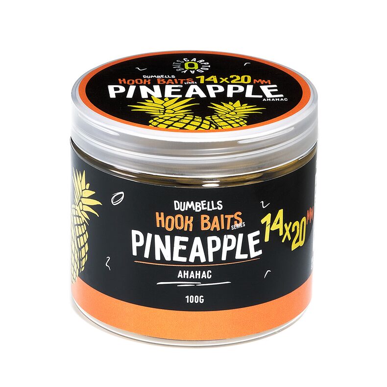 Дамбелсы насадочные Carptoday Baits Pineapple (Ананас) 14х20мм — фото 2 — CARPshop