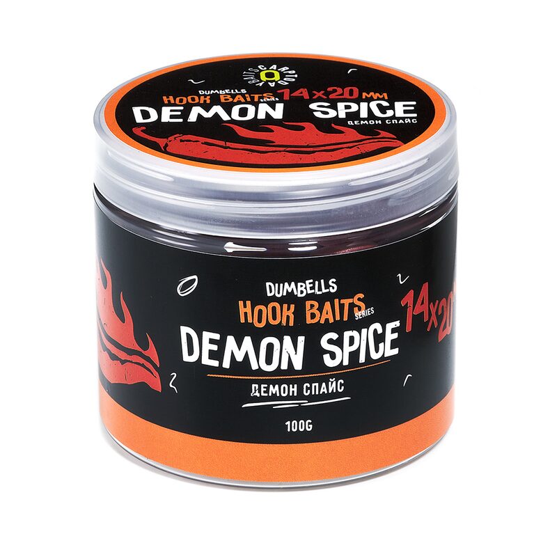 Дамбелсы насадочные Carptoday Baits Demon Spice (Острые Специи) 14х20мм — фото 2 — CARPshop