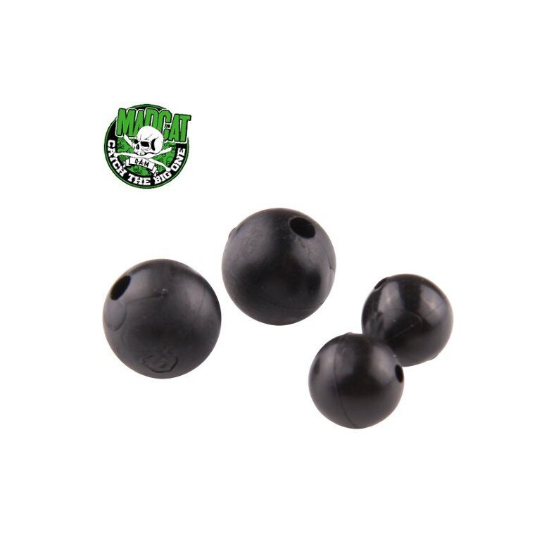 Бусина резиновая MADCAT RUBBER BEAD 10mm для сомовой рыбалки — CARPshop