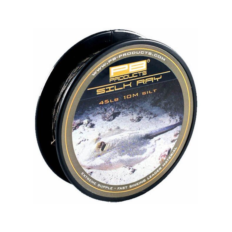 Лидкор без сердечника PB Products SILK RAY 65lb для карповых снастей — CARPshop