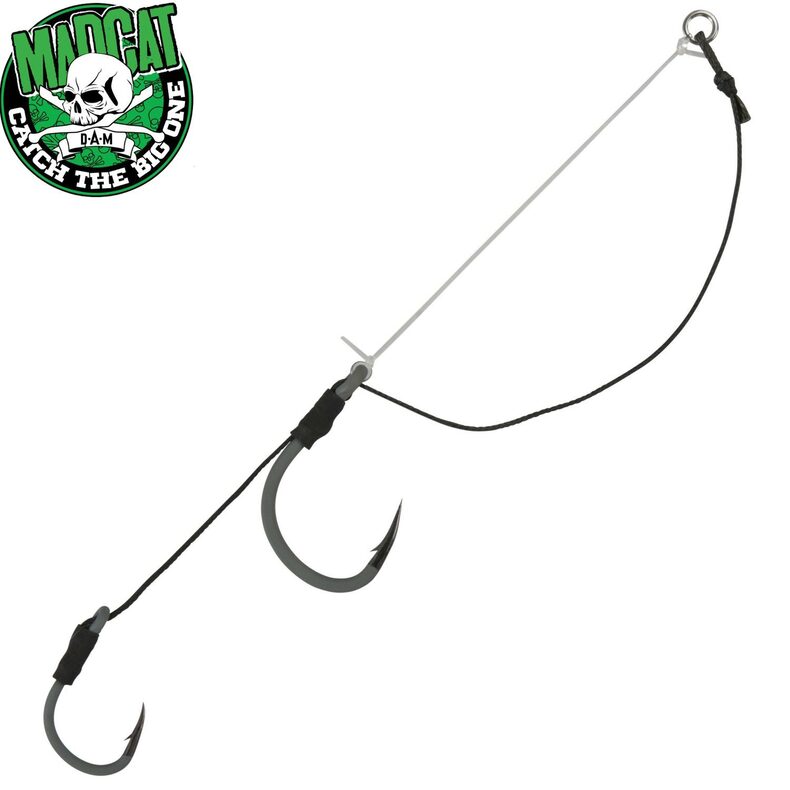 Готовые оснастки CLONK TEASER BUNGEE RIG 22-27cm для ловли сома — CARPshop