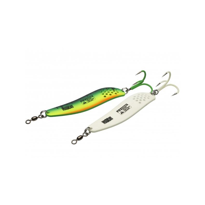 Блесны колеблющиеся MADCAT® A-STATIC "TURBINE" SPOON - 80g - FIRETIGER — фото 2 — CARPshop