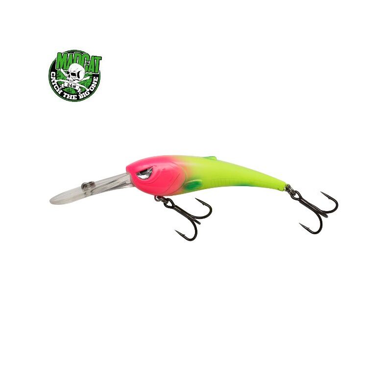 Воблер плавающий MADCAT CATDIVER 11см для сомовой рыбалки CANDY — CARPshop