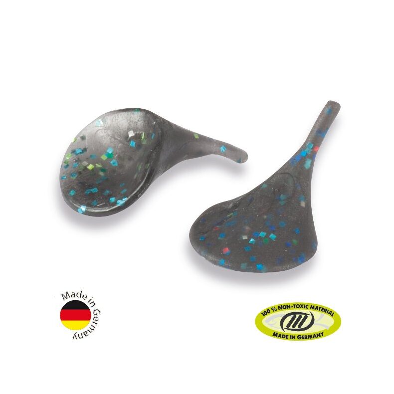 Силиконовые приманки IRON TROUT DUCK FOOT Black Fury для форелевой рыбалки — CARPshop