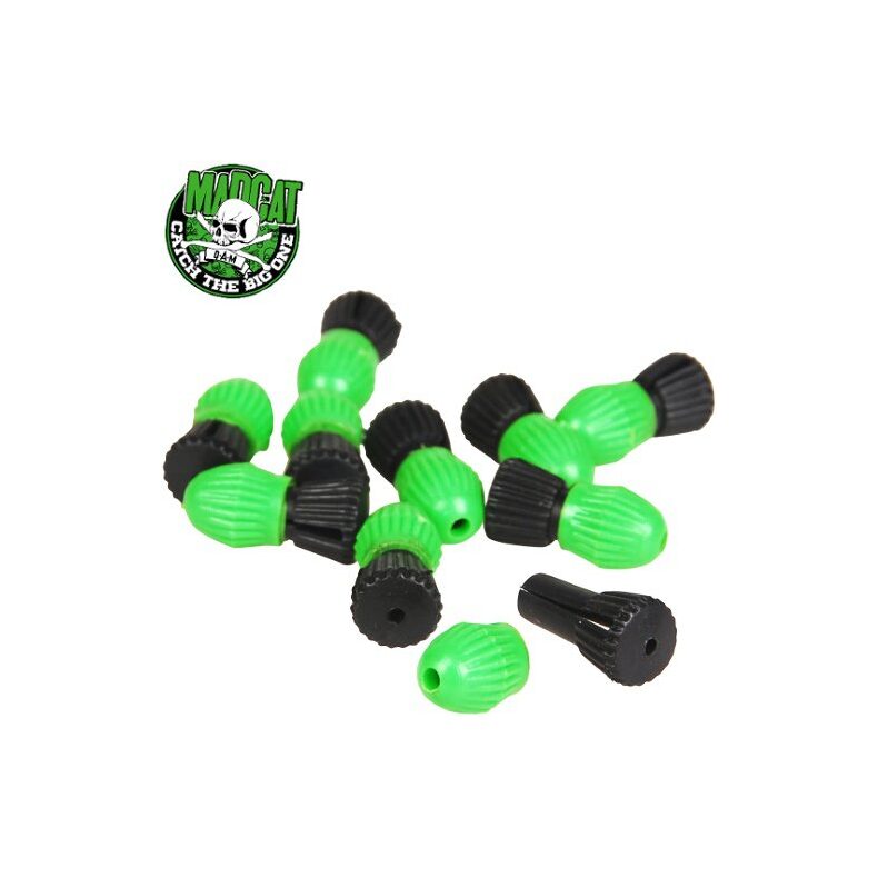 Стопоры для грузил и поплавков MADCAT SUPER STOPPER L для сомовой рыбалки — CARPshop