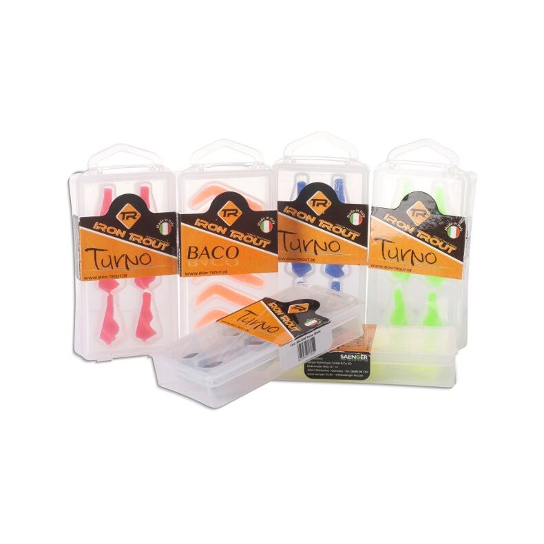 Силиконовые приманки плавающие IRON TROUT TURNO / 2,5cm / Sweet / White - 6шт. — фото 2 — CARPshop