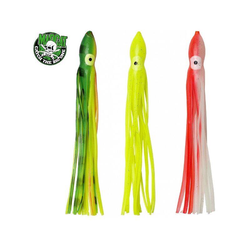 Силиконовые приманки MADCAT OCTOPUSES 15cm для ловли сома, 3 шт. — CARPshop
