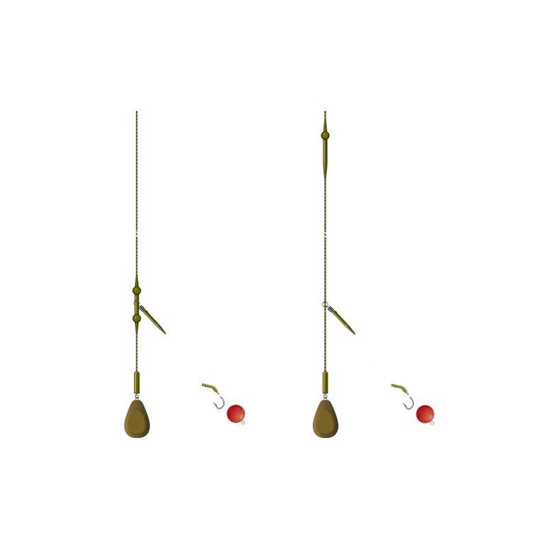 Набор для оснастки PB Products Heli-Chod Rubber & Beads - Gravel / 3шт. — фото 3 — CARPshop