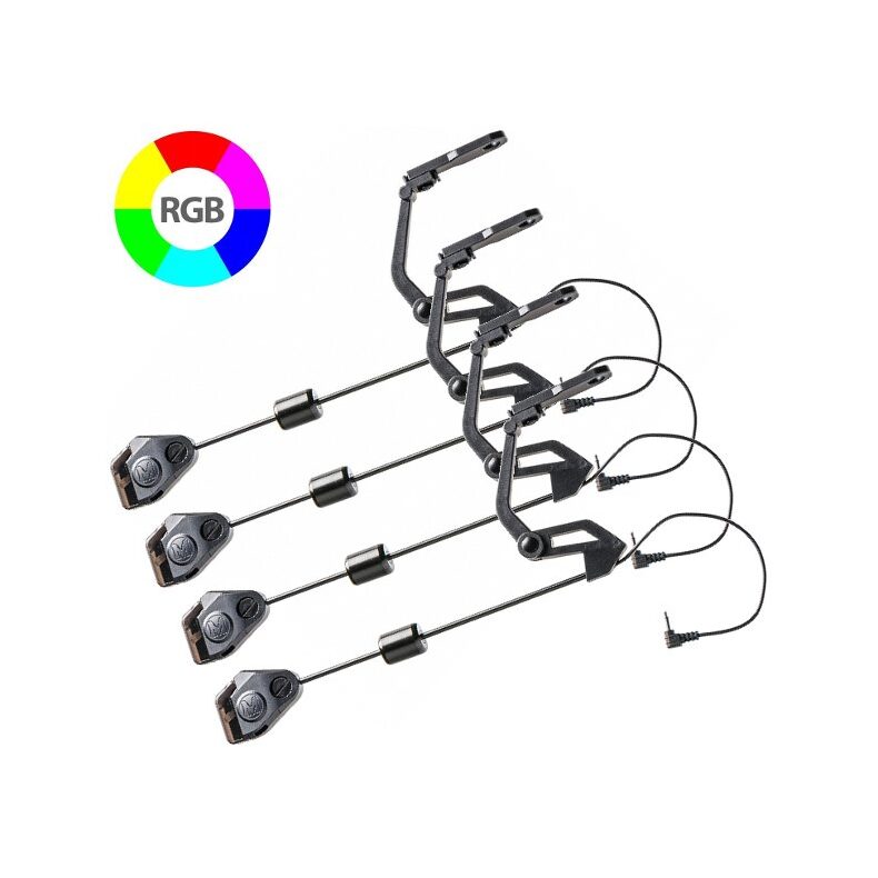 Комплект индикаторов поклевки Mivardi MCX 88 Swing Arm 4 Set для карпфишинга — CARPshop