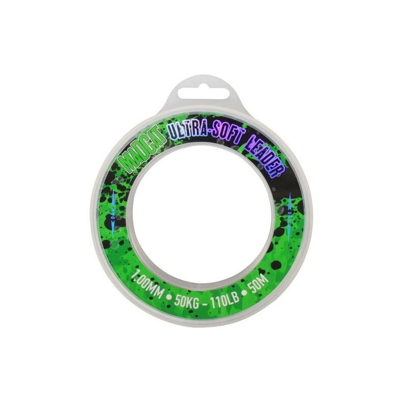 Лидер ULTRA-SOFT LEADER MONO CLEAR 1.00mm для сомовой рыбалки — CARPshop