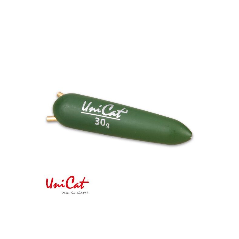 Поплавок с 2 шумовыми капсулами UNI CAT Tapered Rattle Subfloat 30g для ловли сома — CARPshop