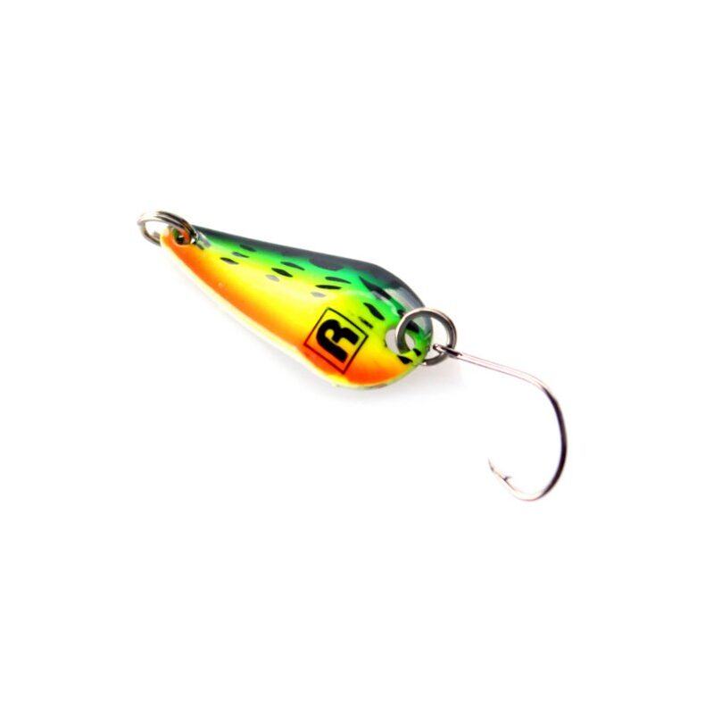 Блесна колеблющаяся ROZEMEIJER MICRO Spoon Fire Tiger для форелевой рыбалки — CARPshop