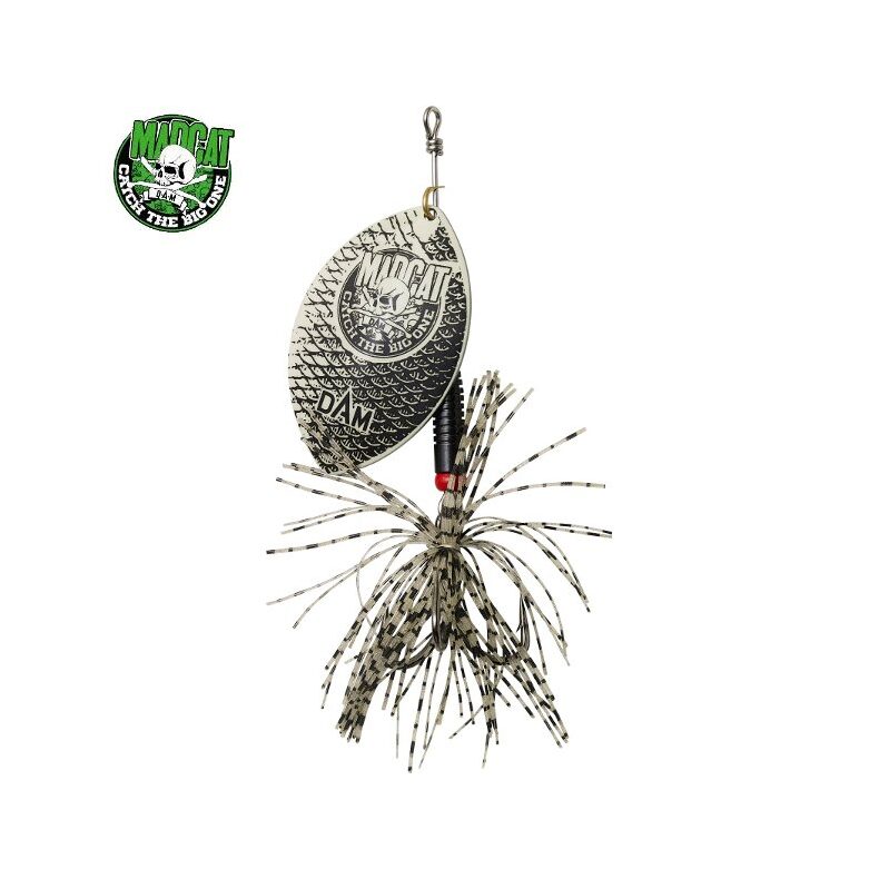 Блесна вращающаяся MADCAT BIG BLADE SPINNER 55g для сомовой рыбалки — CARPshop