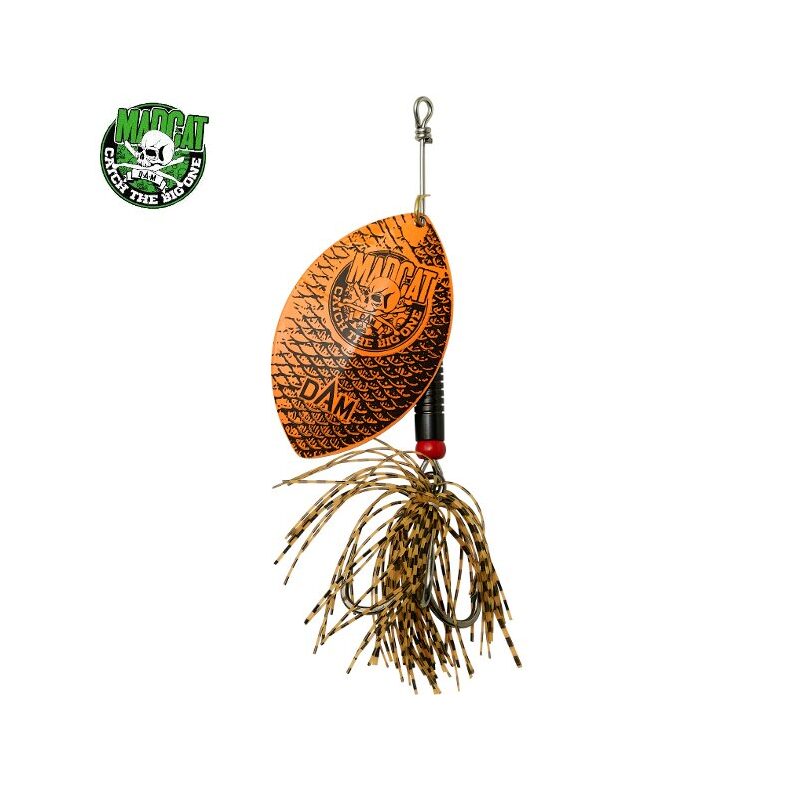 Блесна вращающаяся MADCAT BIG BLADE SPINNER 55g для сомовой рыбалки — CARPshop