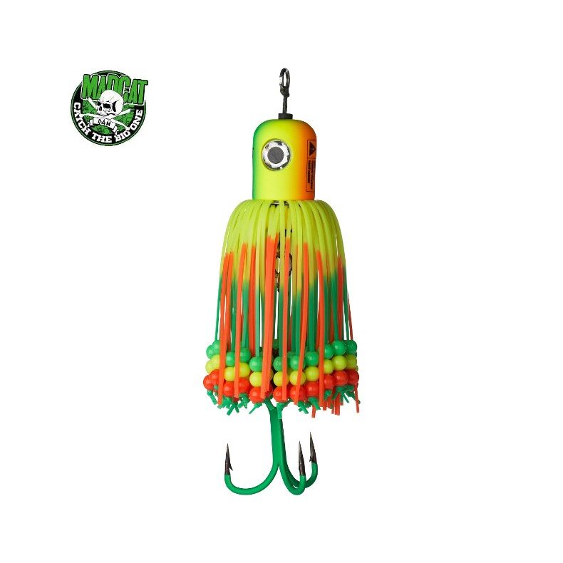 Вертикальная блесна CLONK TEASER 100g FIRETIGER UV для ловли сома — CARPshop