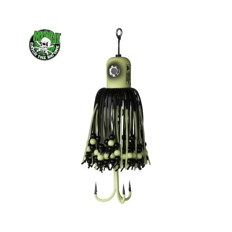 Вертикальная блесна CLONK TEASER 150g GLOW-IN-THE-DARK для сомовой рыбалки — CARPshop