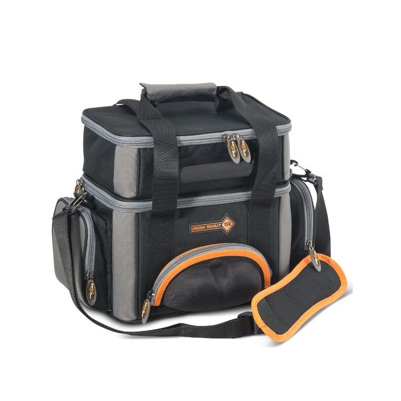 Сумка с 4 коробками для аксессуаров IRON TROUT Trout Bag III для форелевой рыбалки — CARPshop