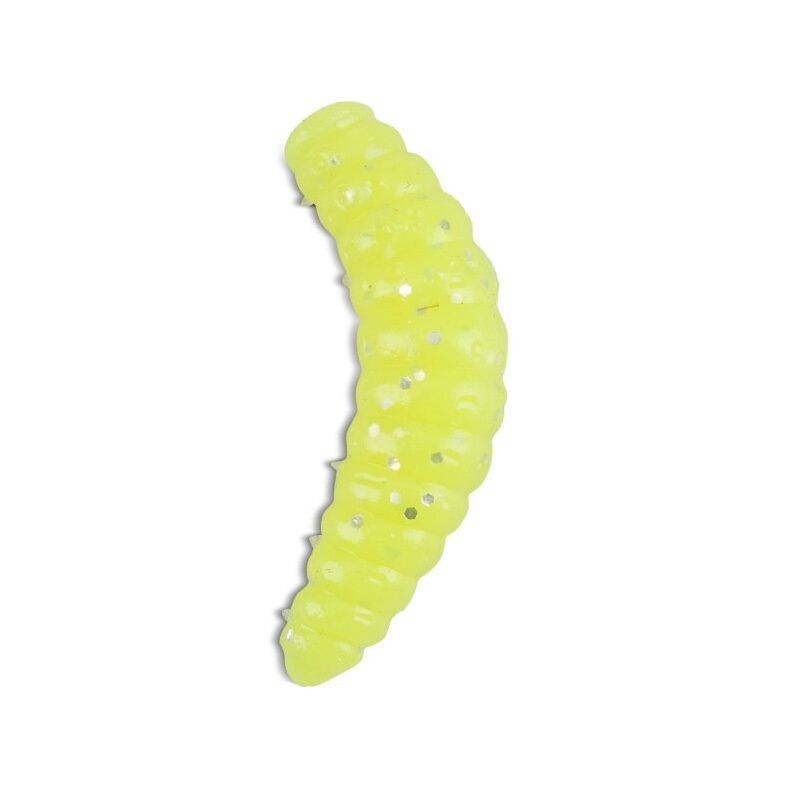 Силиконовые приманки BEE MAGGOTS 2.5см Glitter для форелевой рыбалки — CARPshop