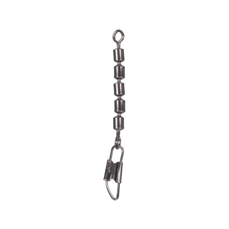 Вертлюг пятерной с карабином IRON TROUT 5 Time Swivel №12 для форели — CARPshop