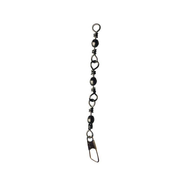 Вертлюг тройной IRON TROUT Sbirolino Swivel Chains №16 для форелевой рыбалки — CARPshop