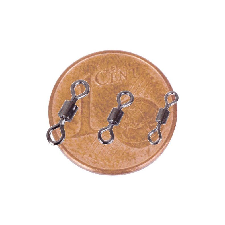 Вертлюг одинарный MS RANGE Single Swivel №12 -10 шт. — фото 2 — CARPshop