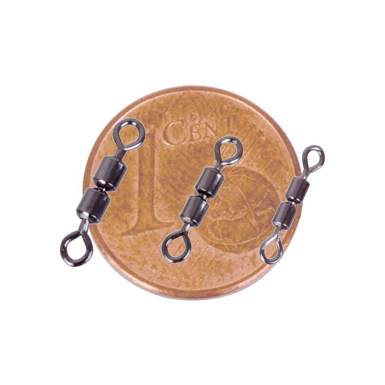 Вертлюг двойной MS RANGE Double Swivel №12 - 10 шт. — фото 2 — CARPshop