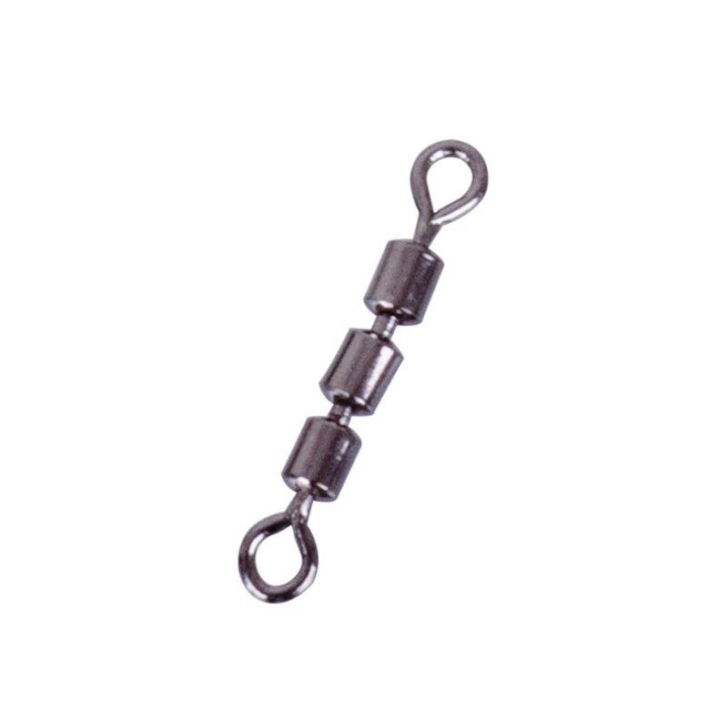 Вертлюг тройной MS RANGE Triple Swivel №12 для матчевой ловли — CARPshop
