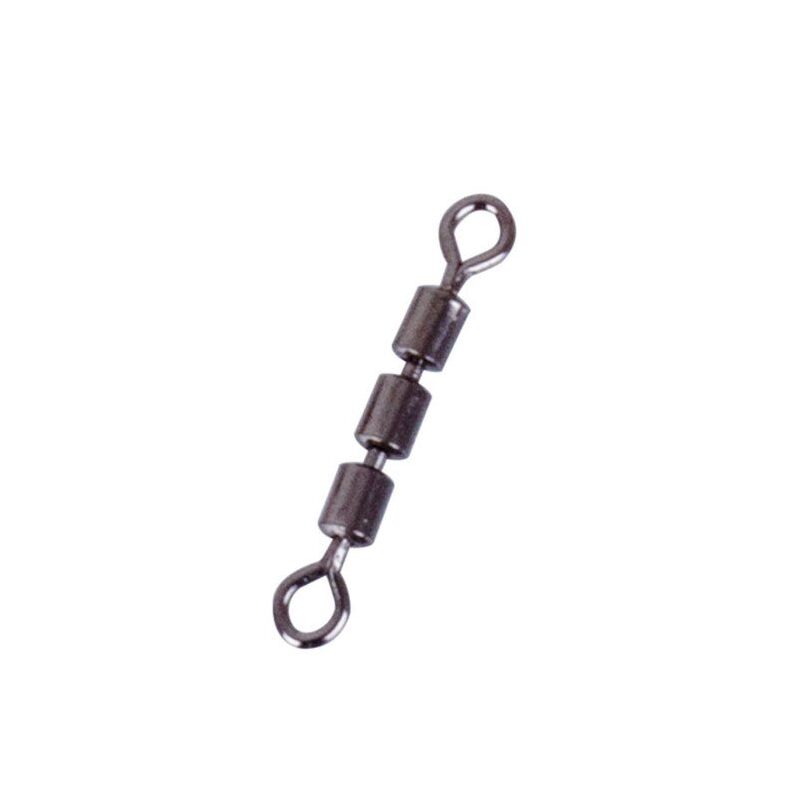 Вертлюг тройной MS RANGE Triple Swivel №14 для фидерной рыбалки — CARPshop