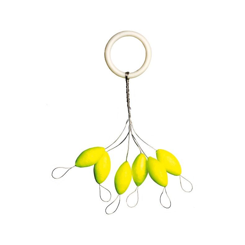 Овал плавающий IRON TROUT Light Pilot Oval 6x13mm Yellow для форелевой рыбалки — CARPshop