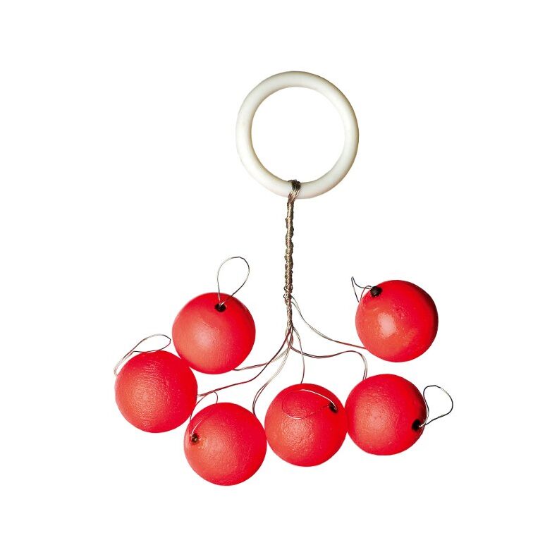 Шарик плавающий IRON TROUT Light Pilot Round 18mm Red для форелевой рыбалки — CARPshop