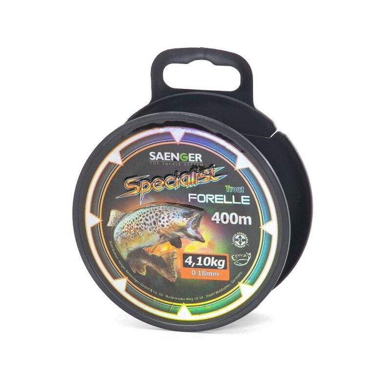 Леска SAENGER Specialist TROUT 0,25mm для ловли форели - купить в CARPshop
