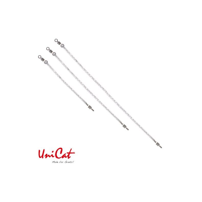 Готовые оснастки на сома UNI CAT BUNGEE Rig / 50-100cm / 150kg - Clear — фото 2 — CARPshop