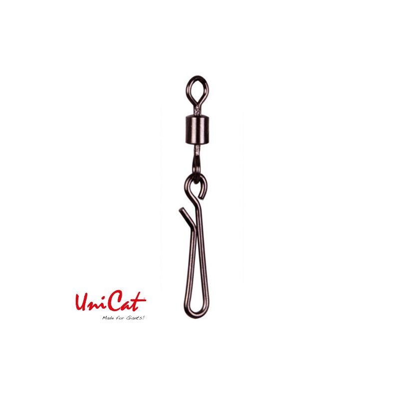 Вертлюг с застежкой UNI CAT Easy Clip для ловли сома — CARPshop