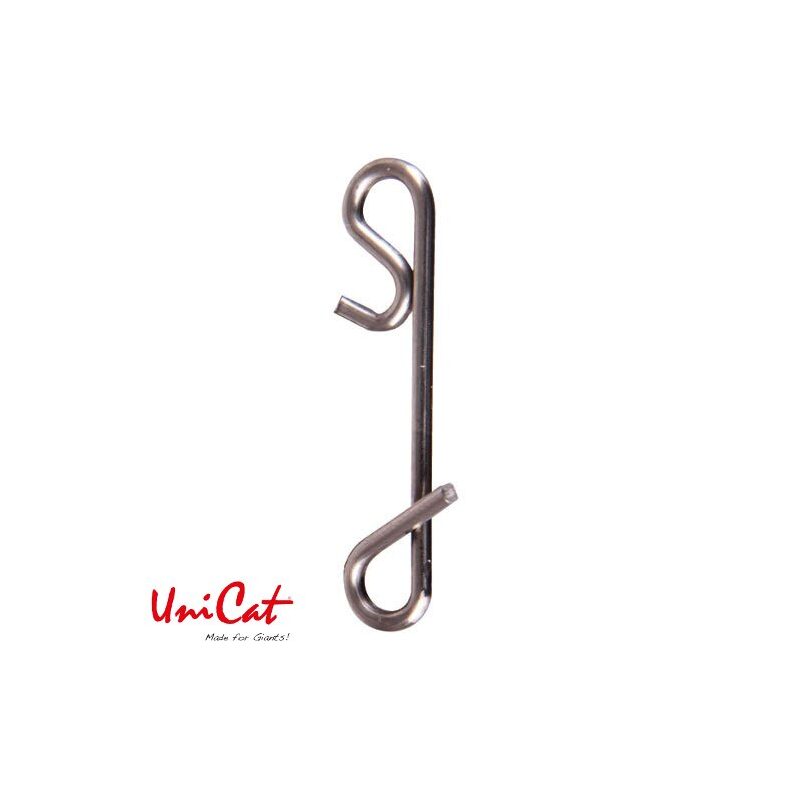Безузловая застежка UNI CAT Knotless Connector XXL для сомовой рыбалки — CARPshop