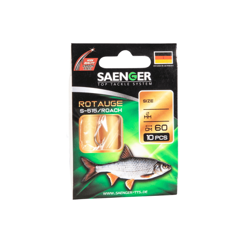 Поводок SAENGER Specialist ROACH №10 для фидерной и матчевой рыбалки купить в CARPshop