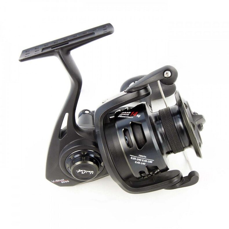 Катушка силовая на сома UNI CAT KNOCK OUT V-SHOT 6000 — фото 2 — CARPshop